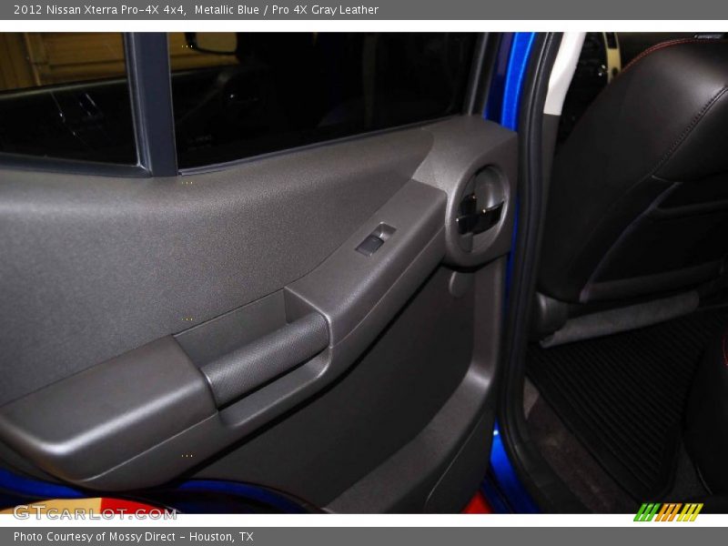 Metallic Blue / Pro 4X Gray Leather 2012 Nissan Xterra Pro-4X 4x4