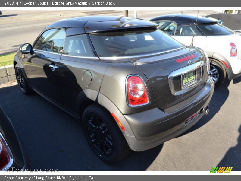 Eclipse Gray Metallic / Carbon Black 2013 Mini Cooper Coupe
