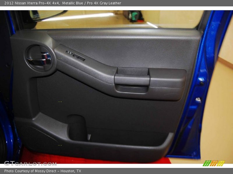 Metallic Blue / Pro 4X Gray Leather 2012 Nissan Xterra Pro-4X 4x4