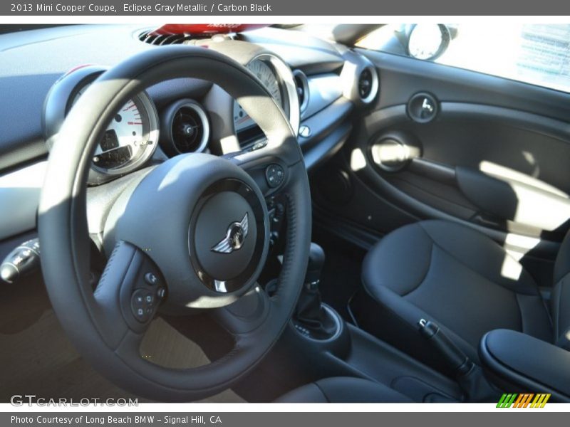 Eclipse Gray Metallic / Carbon Black 2013 Mini Cooper Coupe