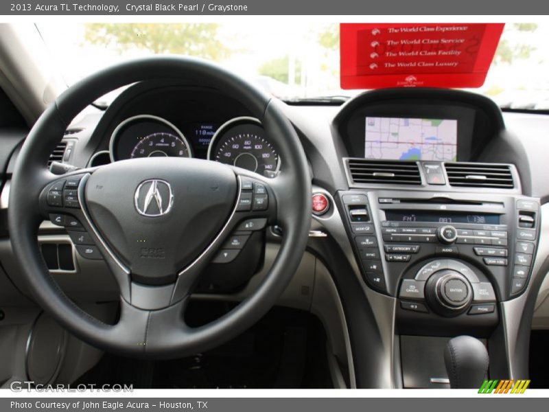 Crystal Black Pearl / Graystone 2013 Acura TL Technology