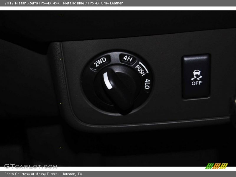 Metallic Blue / Pro 4X Gray Leather 2012 Nissan Xterra Pro-4X 4x4