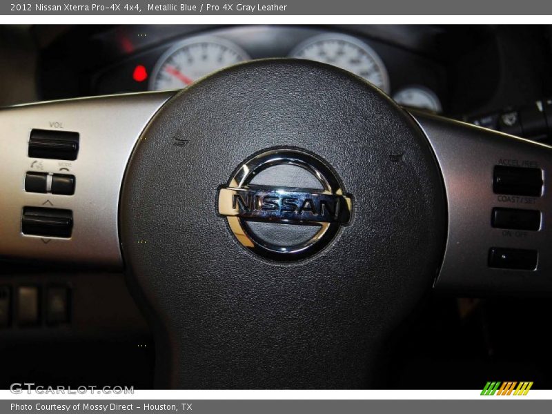 Metallic Blue / Pro 4X Gray Leather 2012 Nissan Xterra Pro-4X 4x4
