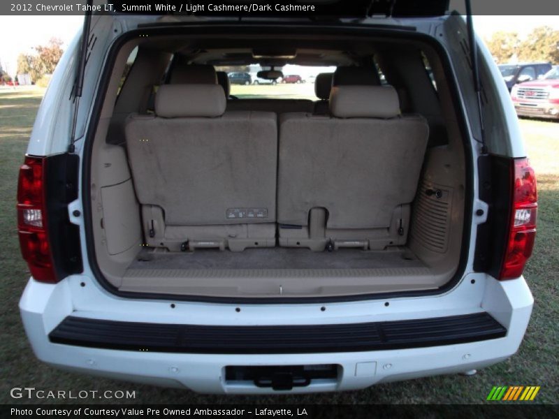 Summit White / Light Cashmere/Dark Cashmere 2012 Chevrolet Tahoe LT