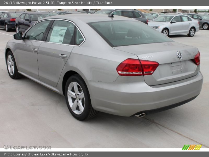 Tungsten Silver Metallic / Titan Black 2013 Volkswagen Passat 2.5L SE