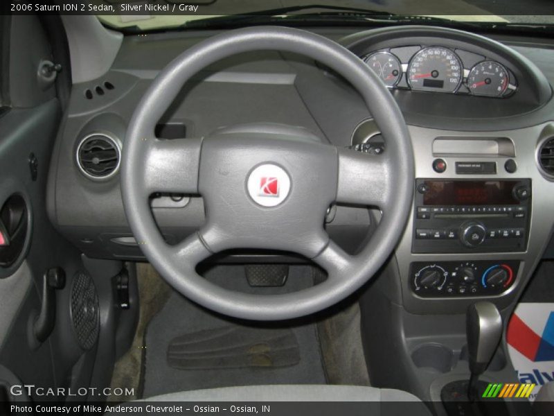 Silver Nickel / Gray 2006 Saturn ION 2 Sedan