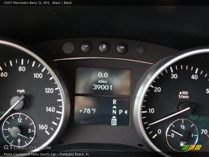 Black / Black 2007 Mercedes-Benz GL 450