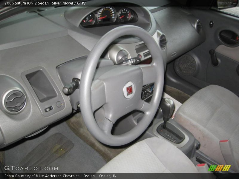 Silver Nickel / Gray 2006 Saturn ION 2 Sedan