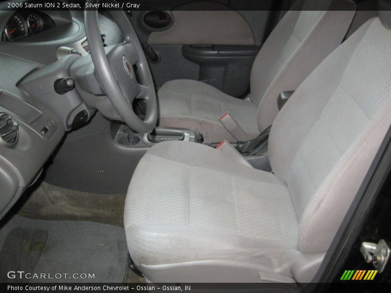 Silver Nickel / Gray 2006 Saturn ION 2 Sedan