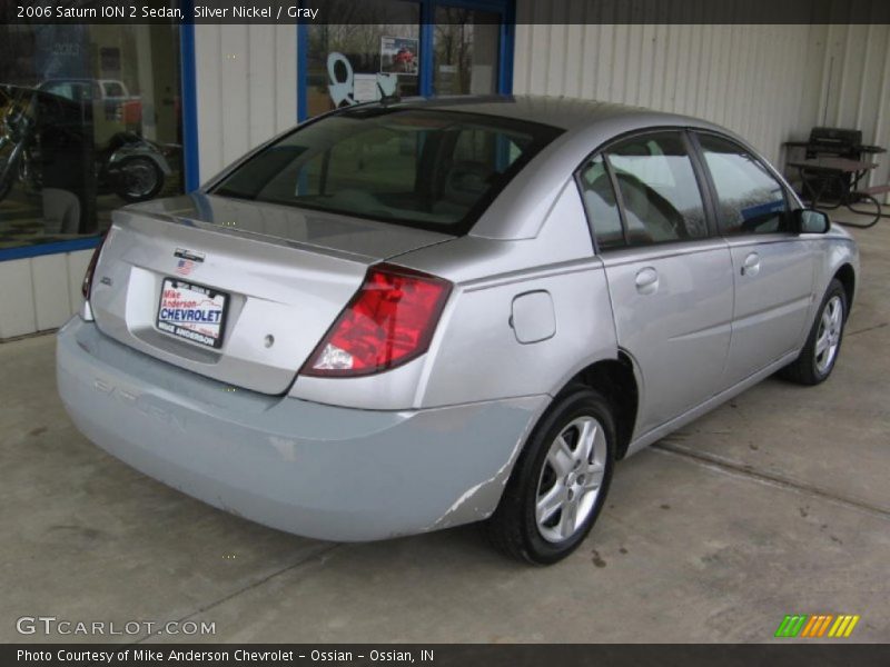 Silver Nickel / Gray 2006 Saturn ION 2 Sedan