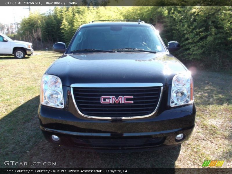 Onyx Black / Ebony 2012 GMC Yukon SLT