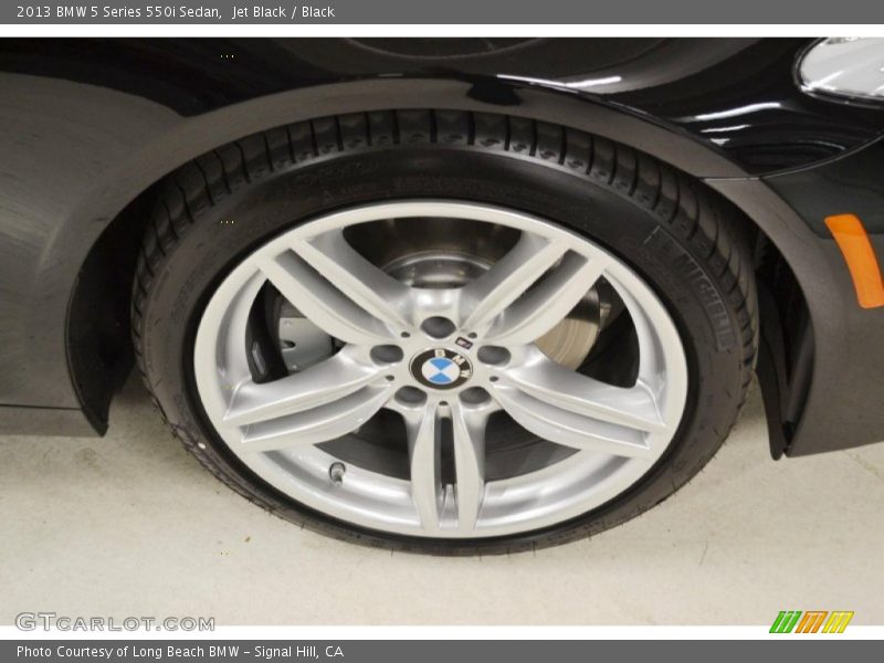 Jet Black / Black 2013 BMW 5 Series 550i Sedan