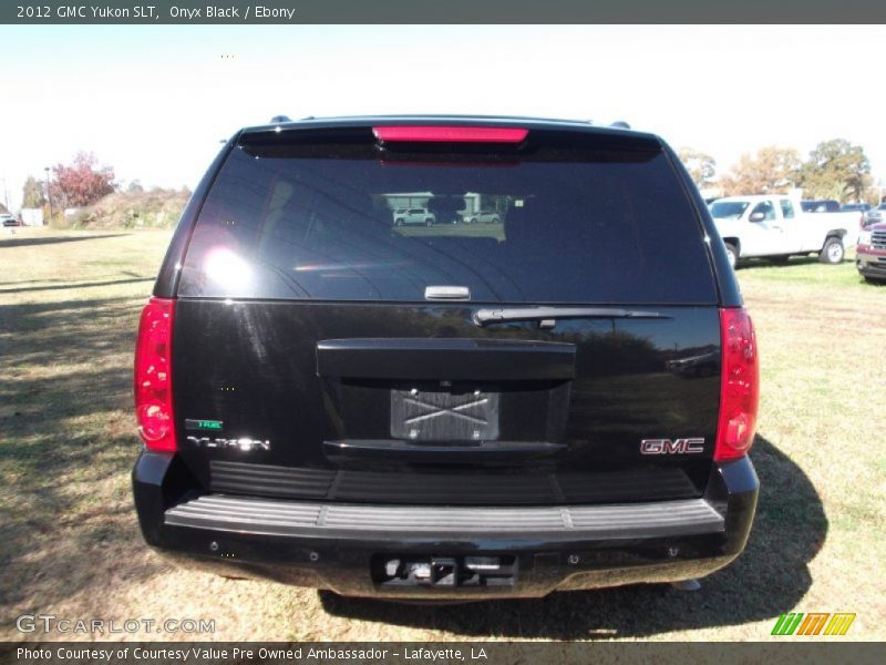 Onyx Black / Ebony 2012 GMC Yukon SLT