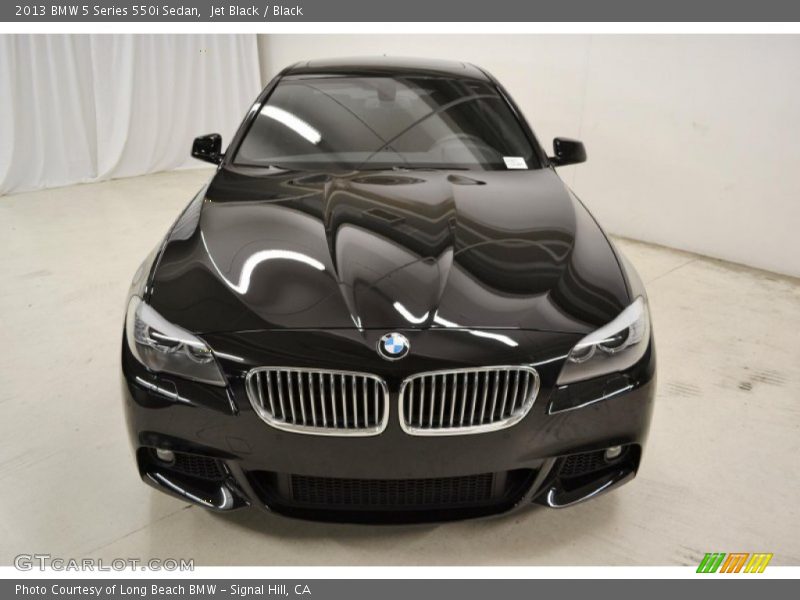 Jet Black / Black 2013 BMW 5 Series 550i Sedan