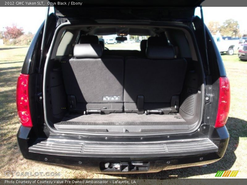 Onyx Black / Ebony 2012 GMC Yukon SLT