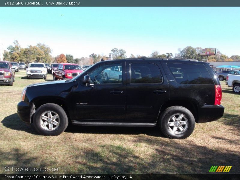 Onyx Black / Ebony 2012 GMC Yukon SLT