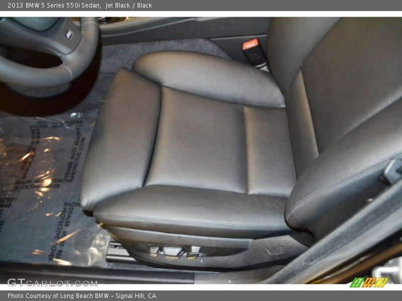Jet Black / Black 2013 BMW 5 Series 550i Sedan