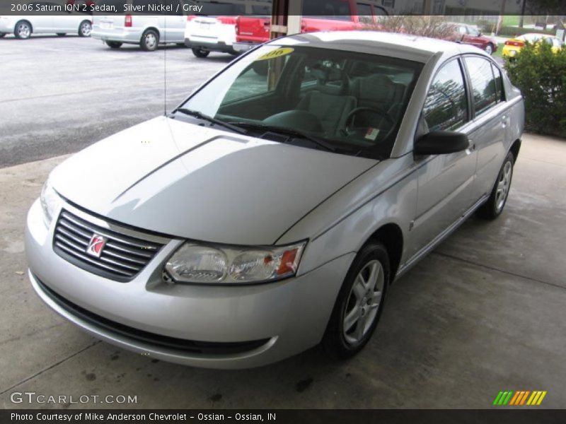 Silver Nickel / Gray 2006 Saturn ION 2 Sedan