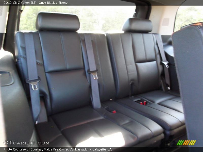 Onyx Black / Ebony 2012 GMC Yukon SLT