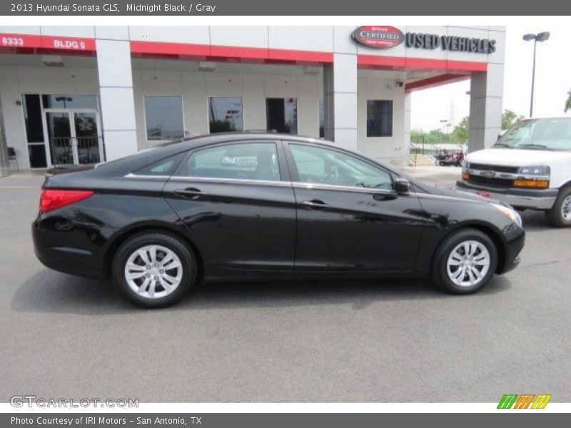 Midnight Black / Gray 2013 Hyundai Sonata GLS