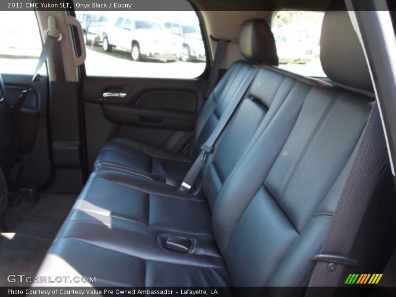 Onyx Black / Ebony 2012 GMC Yukon SLT