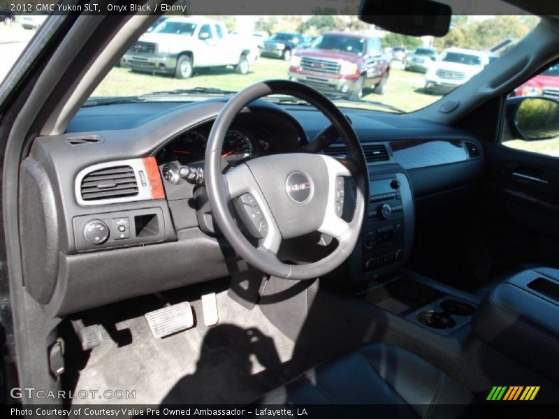 Onyx Black / Ebony 2012 GMC Yukon SLT