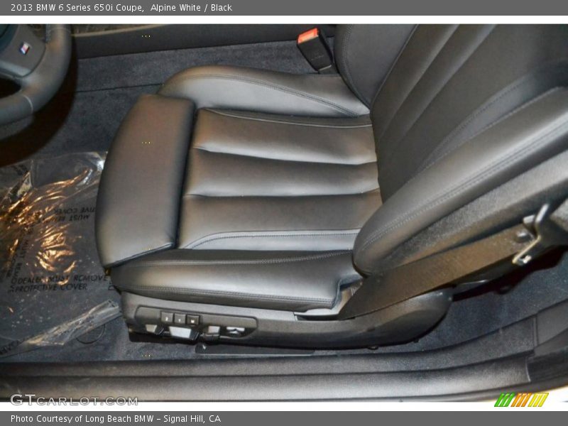 Alpine White / Black 2013 BMW 6 Series 650i Coupe