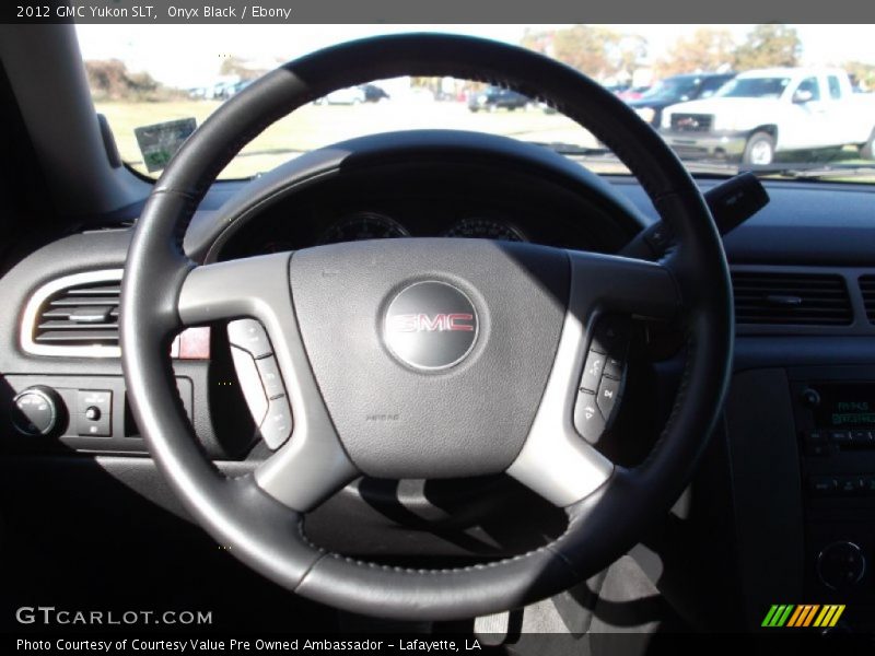 Onyx Black / Ebony 2012 GMC Yukon SLT