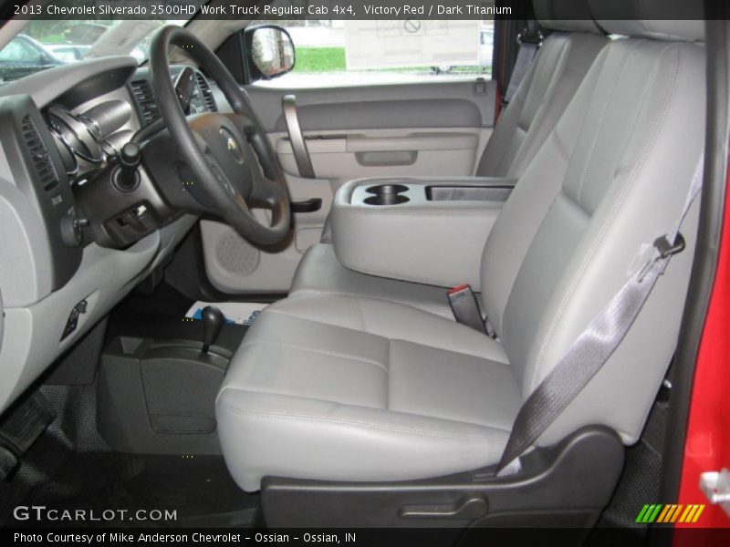Victory Red / Dark Titanium 2013 Chevrolet Silverado 2500HD Work Truck Regular Cab 4x4
