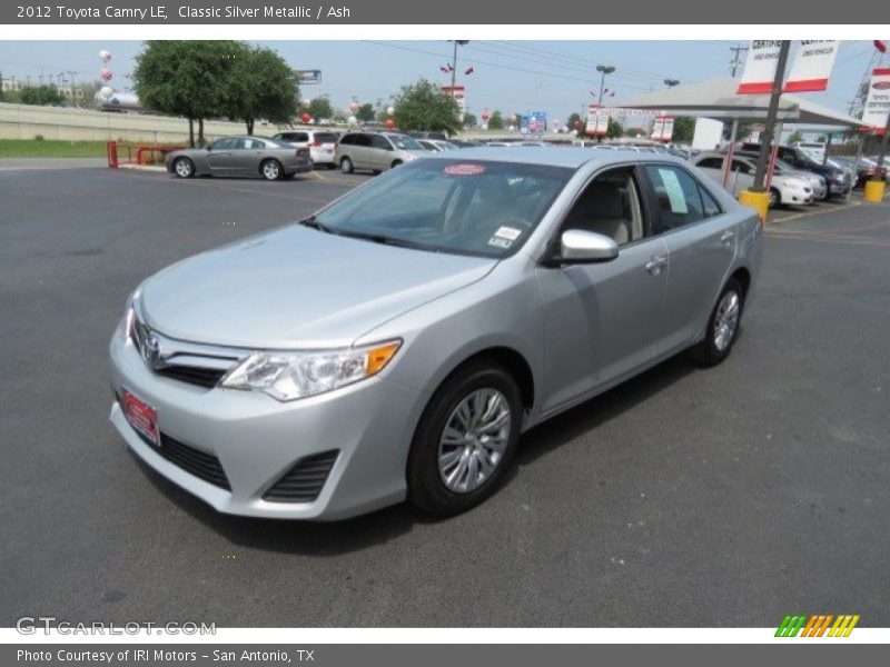 Classic Silver Metallic / Ash 2012 Toyota Camry LE
