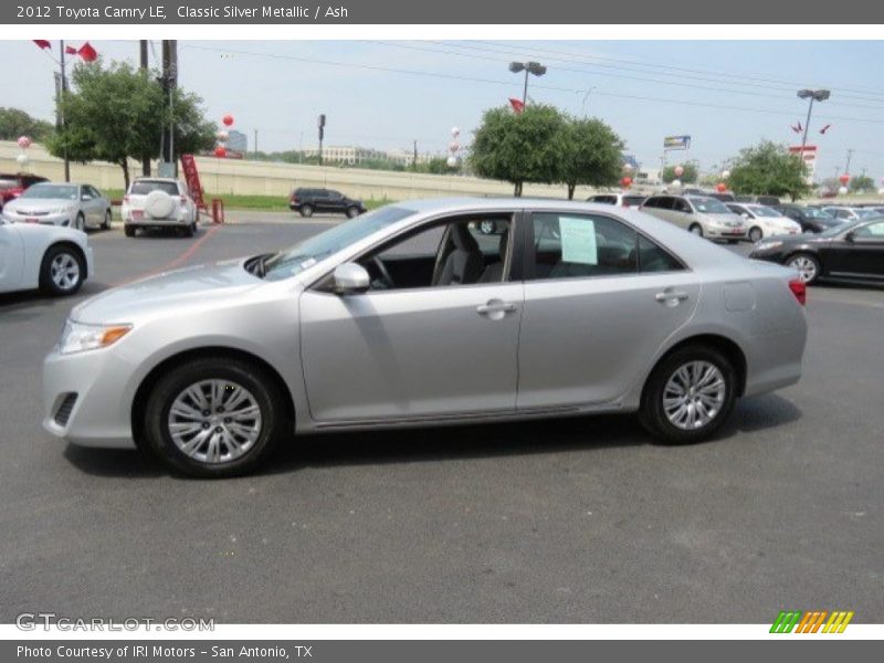 Classic Silver Metallic / Ash 2012 Toyota Camry LE