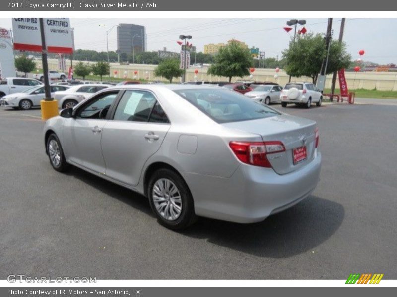 Classic Silver Metallic / Ash 2012 Toyota Camry LE