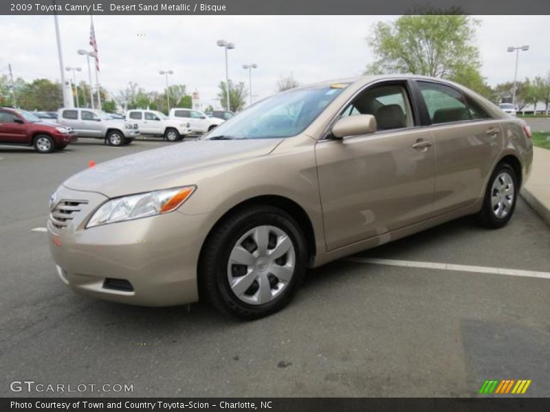 Desert Sand Metallic / Bisque 2009 Toyota Camry LE