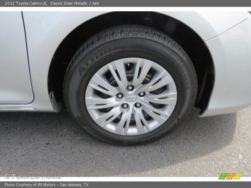 Classic Silver Metallic / Ash 2012 Toyota Camry LE