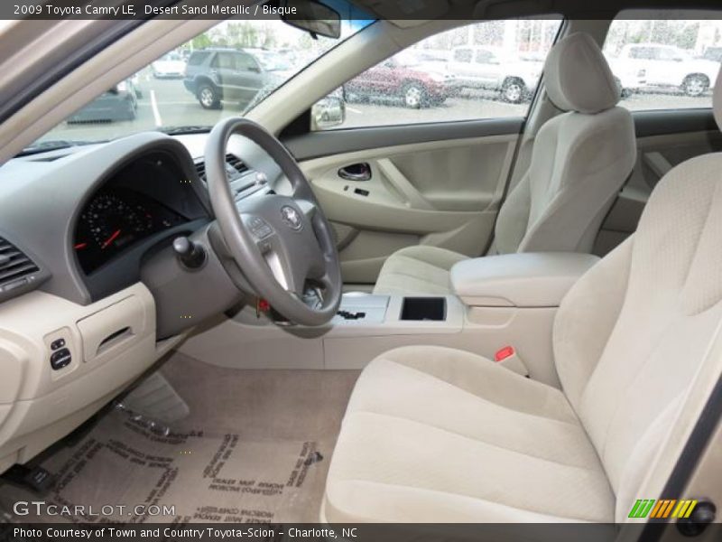 Desert Sand Metallic / Bisque 2009 Toyota Camry LE
