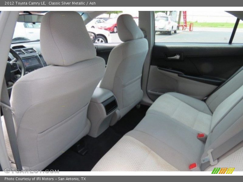Classic Silver Metallic / Ash 2012 Toyota Camry LE