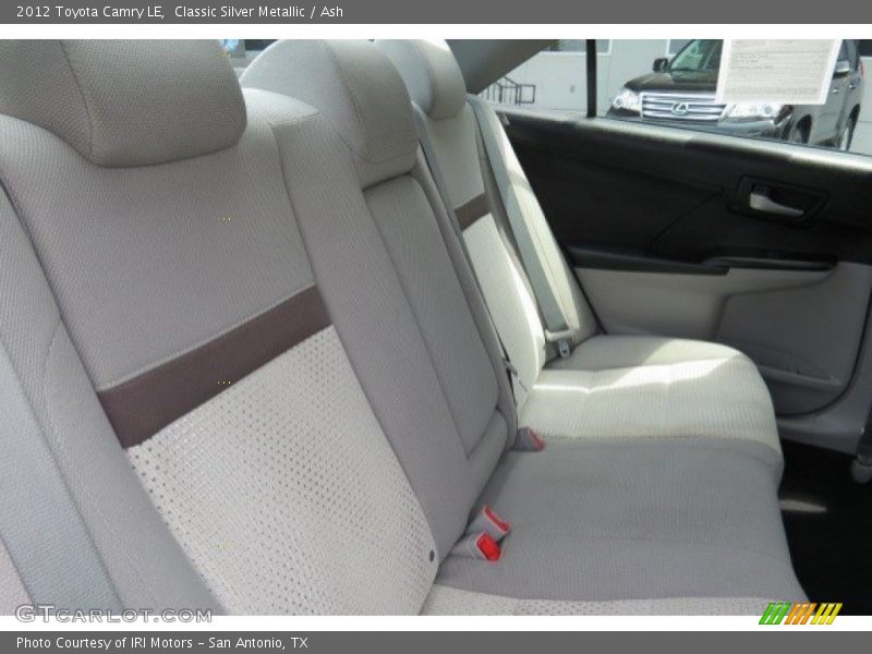 Classic Silver Metallic / Ash 2012 Toyota Camry LE