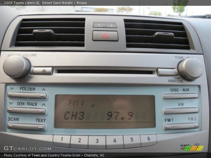 Desert Sand Metallic / Bisque 2009 Toyota Camry LE
