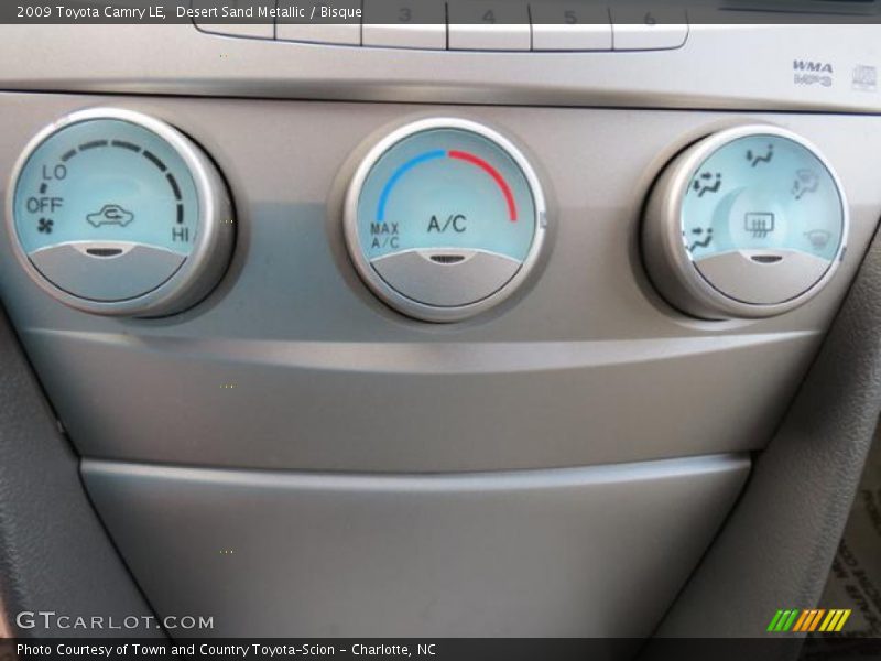 Desert Sand Metallic / Bisque 2009 Toyota Camry LE