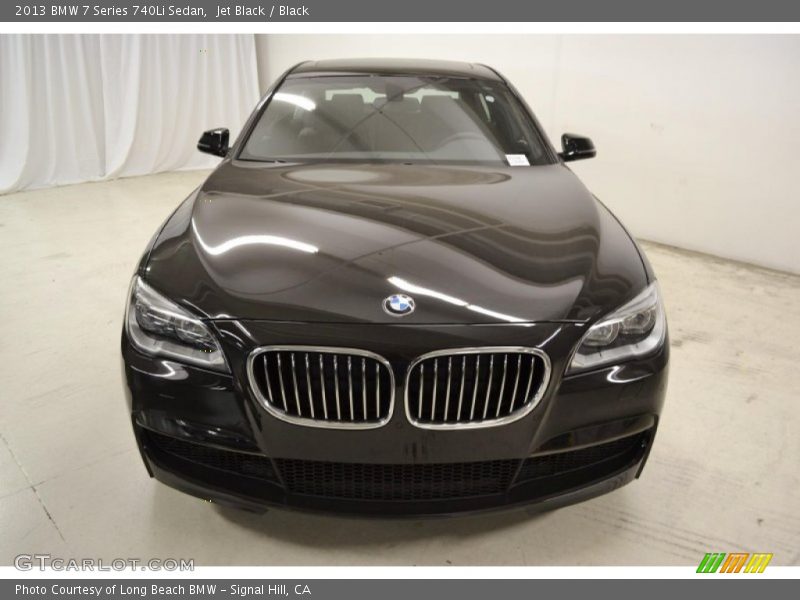 Jet Black / Black 2013 BMW 7 Series 740Li Sedan
