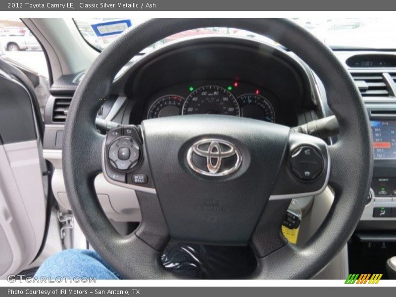 Classic Silver Metallic / Ash 2012 Toyota Camry LE