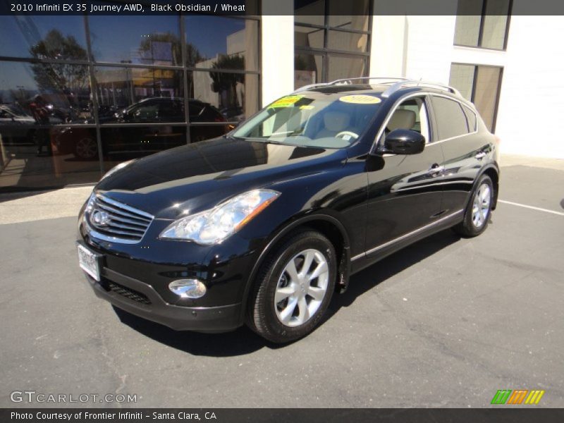 Black Obsidian / Wheat 2010 Infiniti EX 35 Journey AWD