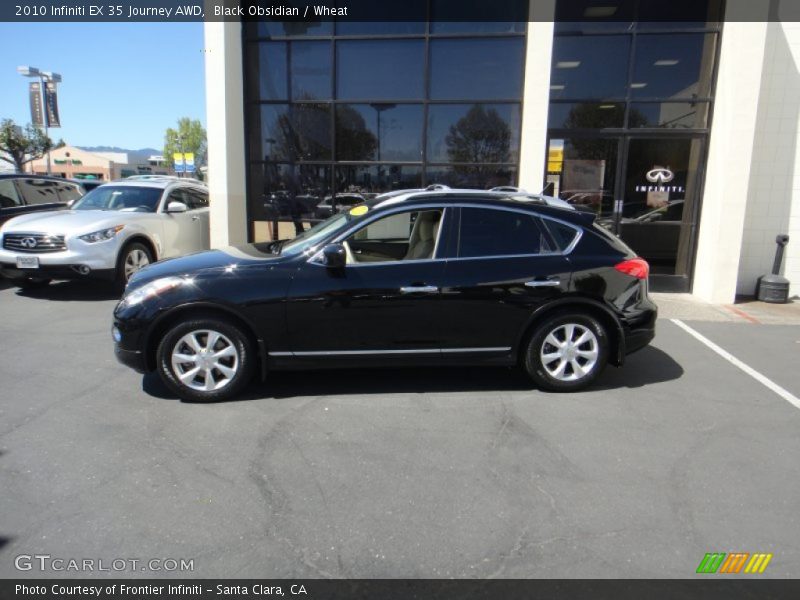 Black Obsidian / Wheat 2010 Infiniti EX 35 Journey AWD