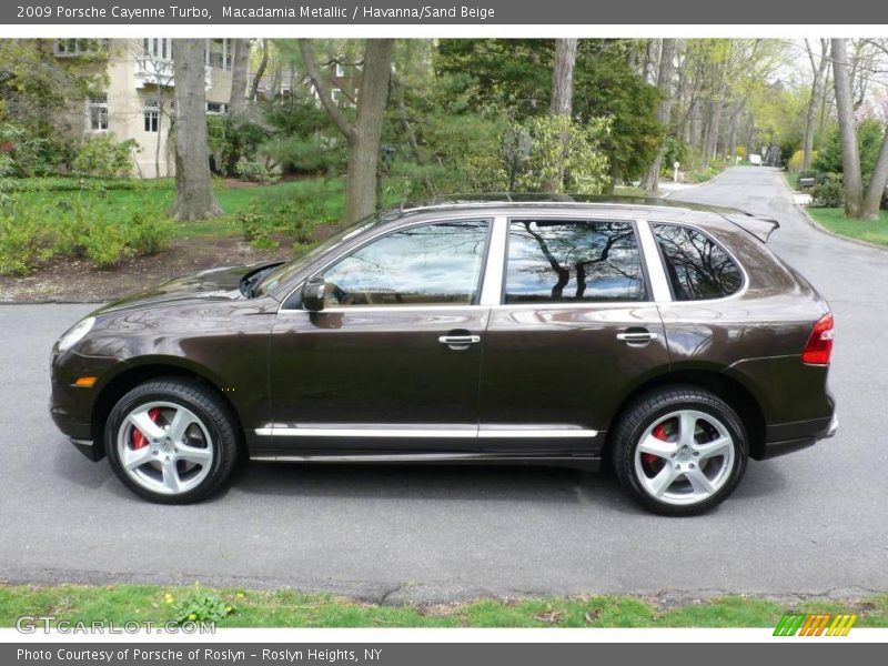 Macadamia Metallic / Havanna/Sand Beige 2009 Porsche Cayenne Turbo