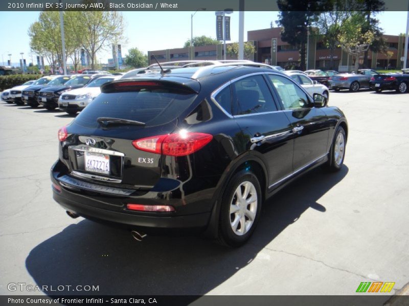 Black Obsidian / Wheat 2010 Infiniti EX 35 Journey AWD