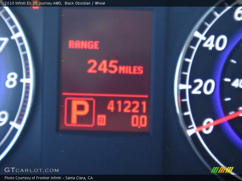 Black Obsidian / Wheat 2010 Infiniti EX 35 Journey AWD