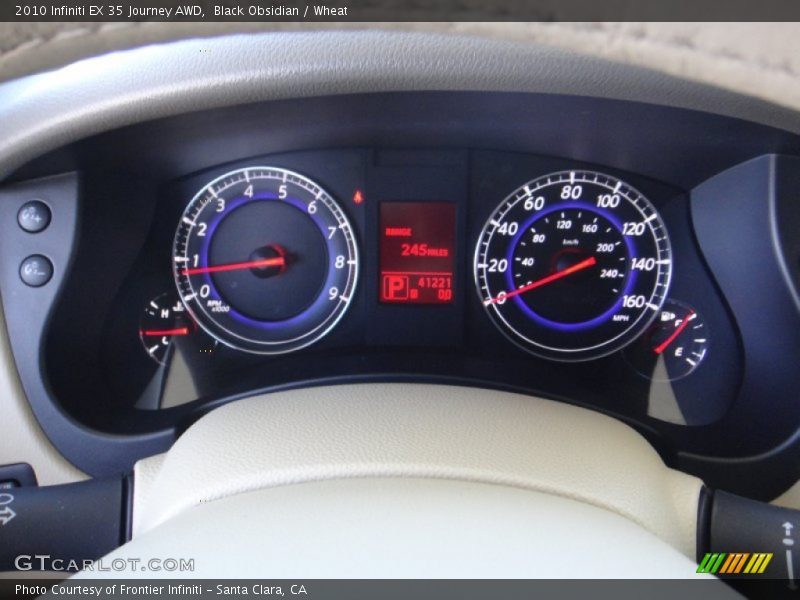 Black Obsidian / Wheat 2010 Infiniti EX 35 Journey AWD