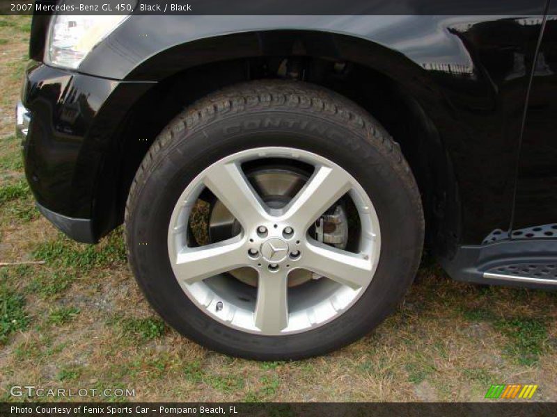Black / Black 2007 Mercedes-Benz GL 450