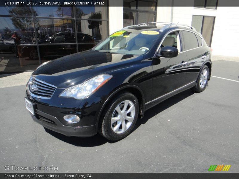 Black Obsidian / Wheat 2010 Infiniti EX 35 Journey AWD