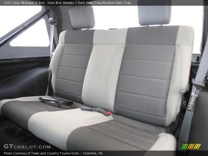 Steel Blue Metallic / Dark Slate Gray/Medium Slate Gray 2007 Jeep Wrangler X 4x4